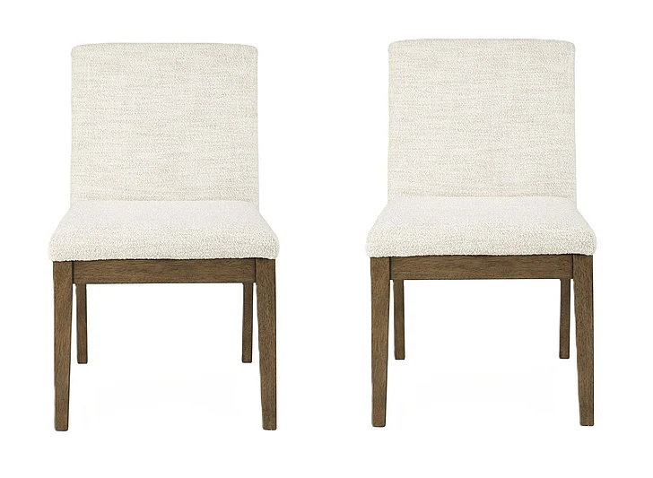 Marxmore Dining Chair (Set of 2) in Beige/Brown D863-01