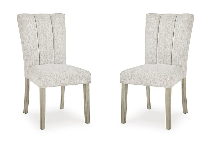 Grallegen Dining Chair (Set of 2) in Bisque NCD575-01