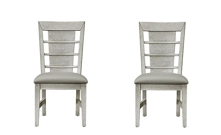 Emma Mason Signature Heirloom Haven Dining Chair (Set of 2) in Gray