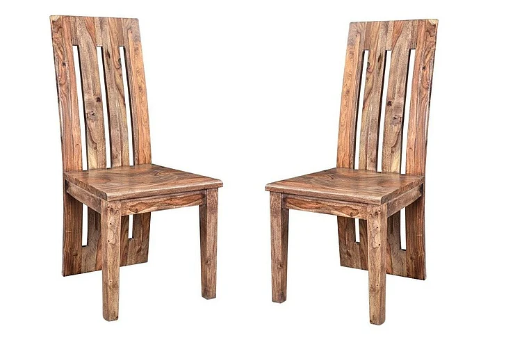 Coast by DK Sierra Vista Chair (Set of 2) in Brownstone 11372