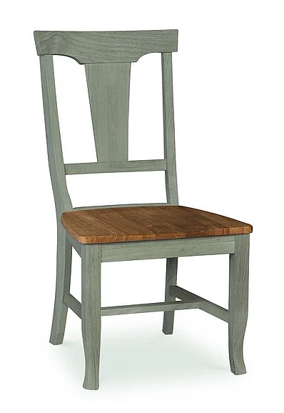 John Thomas Vista Panel Back Side Chair in Hickory / Stone Ci41-110B