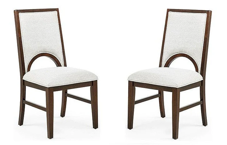 Crown Mark Hamil Side Chair (Set of 2) in Brown 2210S