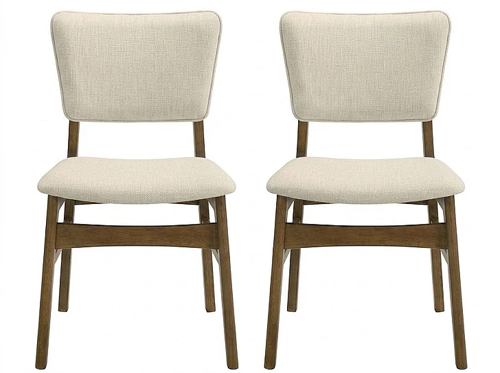 Crown Mark Rolstan Side Chair in Brown 2308S (Set of 2)