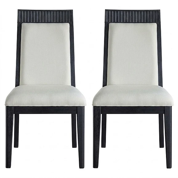 Coaster Brookmead Side Chair in Black (Set of 2) 108233