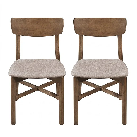 Coaster Parkridge Dining Side Chair Natural Walnut (Set of 2) 108562
