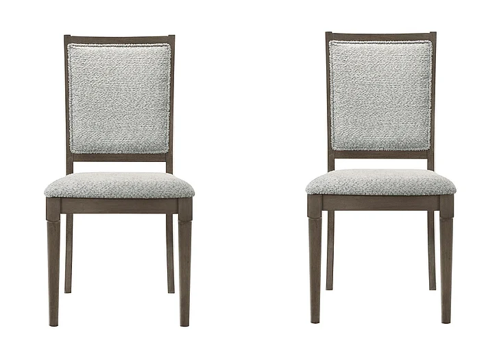 Coaster Onslow Upholstered Dining Side Chair Dark Brown (Set of 2) 108622