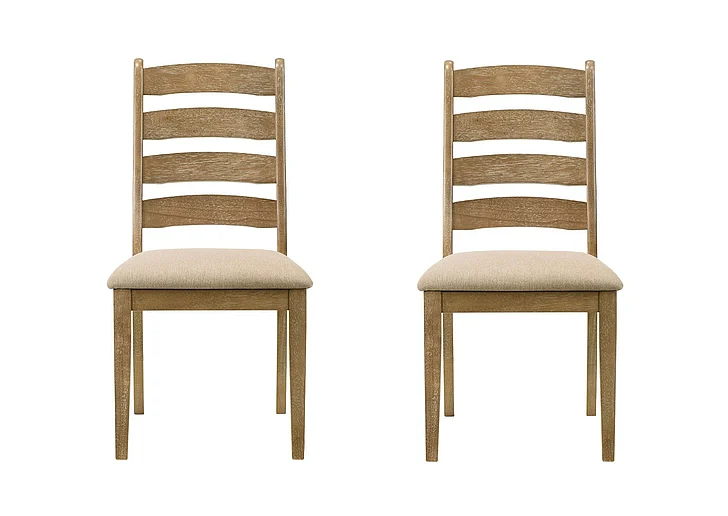 Coaster Danvers Wood Dining Side Chair Brown Oak (Set of 2) 109152