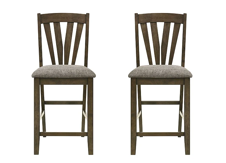 Coaster Canfield Counter Height Dining Side Chair Brown (Set of 2) 109179