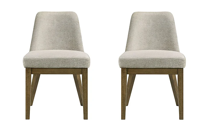 Coaster Castlewood Upholstered Side Chair Light Tan (Set of 2) 109352