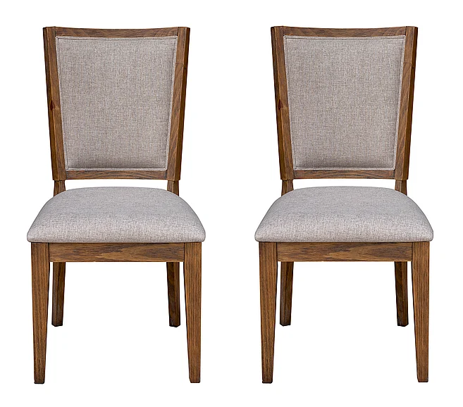 Cottage Creek Andover Lakes Chair in Brown (Set of 2) 7080-0520