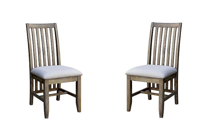 Cottage Creek Greyson Chair in Driftwood (Set of 2) 7082-0441