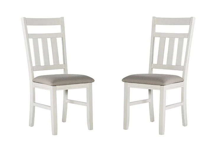 Powell Turino White Side Chair (Set of 2) 19D457417WSC