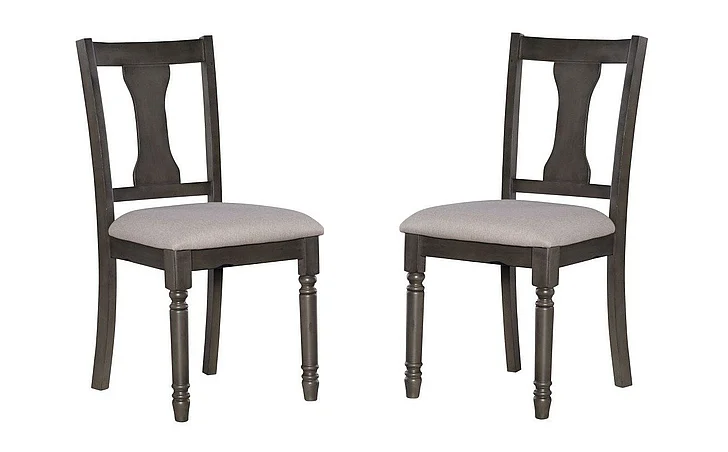 Powell Willow Grey Side Chair (Set of 2) 19D8214GSC