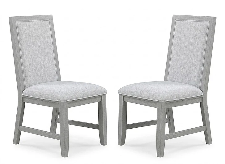 New Classic Fiona Dining Side Chair (Set of 2) in Mist Gray D2442-20;D2442-20 PROMO