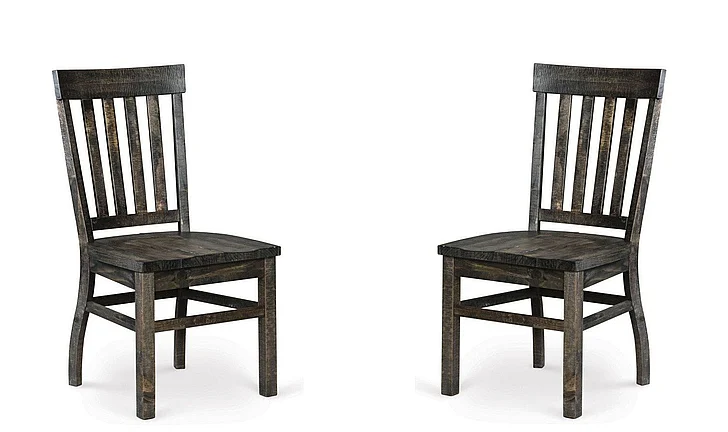 Magnussen Furniture Bellamy Side Chair in Peppercorn (Set of 2) D2491-60