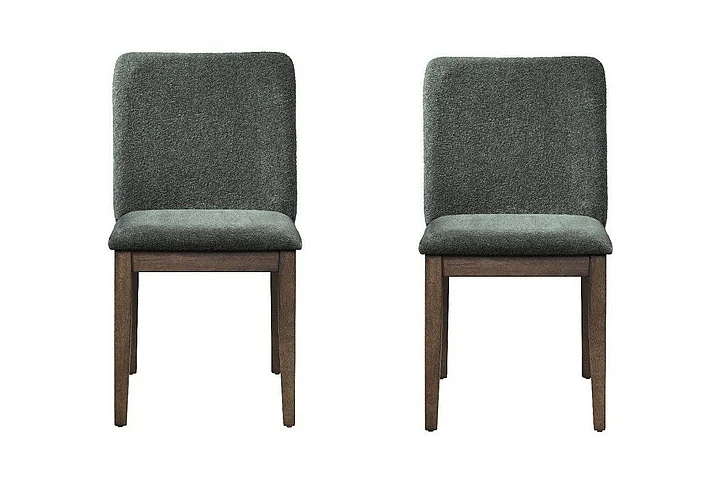 New Classic Kody Upholstered Dining Chair (Set of 2) in Forest Green D3434-20-GRN;D3434-20-GRN