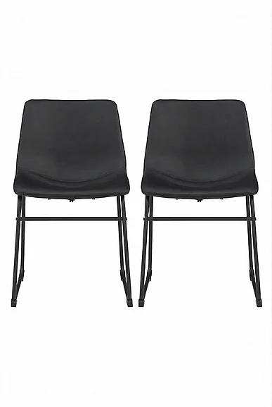 Centiar Dining Chair (Set of 2) in Black D372-06;D372-06 FedEx/UPS