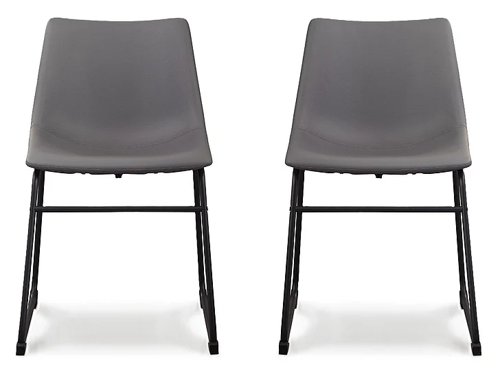 Clover Grove Dining Chair (Set of 2) in Gray D372-08;D372-08