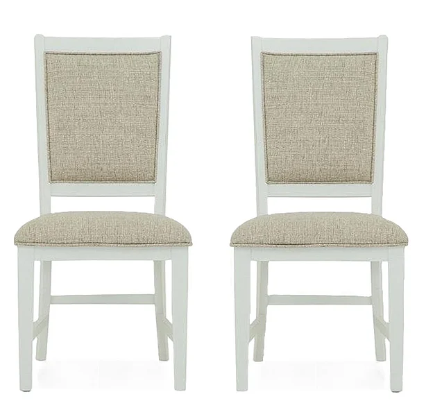 Magnussen Furniture Heron Cove Step Up Side Chair in Chalk White D4400-65 (Set of 2)