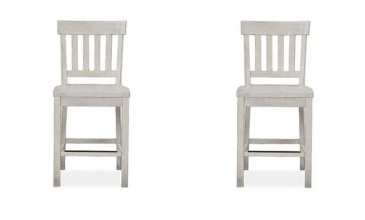 Magnussen Furniture Bronwyn Counter Chair in Alabaster (Set of 2)