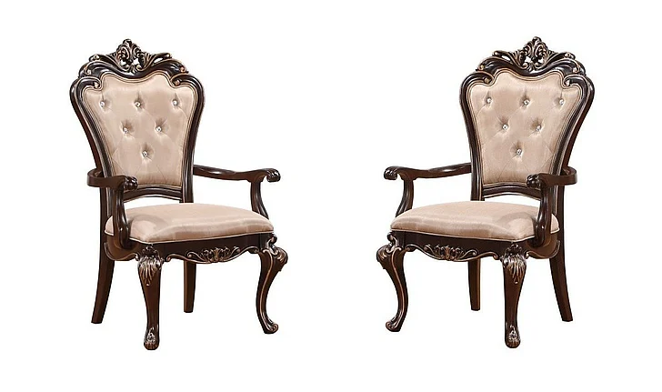 New Classic Constantine Arm Chair in Cherry (Set of 2) D532-25