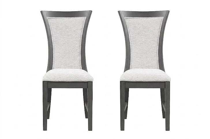 New Classic Flair Dining Chair (Set of 2) in Gray D5524-20 PROMO