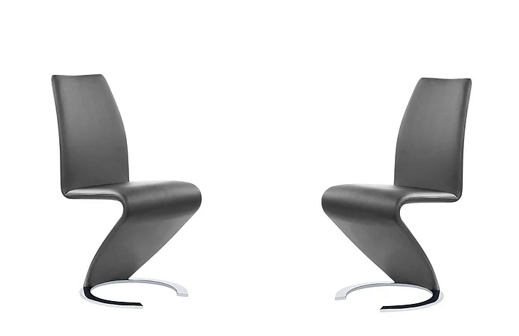 Global Furniture D9002 Dining Chair (Set of 2) in Grey D9002DC-GR