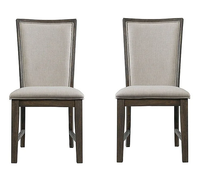 Elements International Grady Side Chair (Set of 2) in Brown DGD550SBC