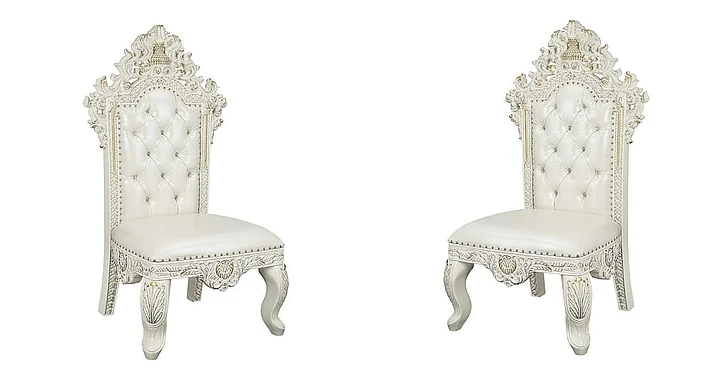 ACME Adara Side Chair (Set of 2) in Antique White DN01230