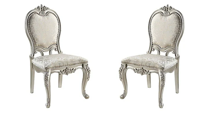ACME Bently Side Chair (Set of 2) in Champagne DN01369