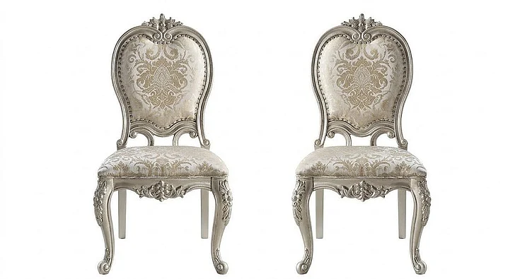 ACME Bently Side Chair (Set of 2) in Champagne DN01369