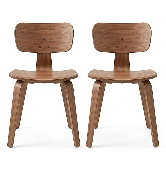 ACME Casson Side Chair in Brown DN02310 (Set of 2)