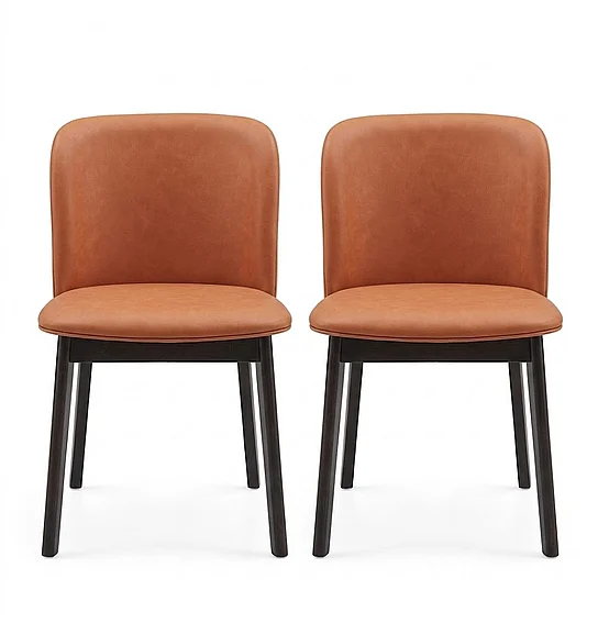ACME Eliora Side Chair in Brown DN02367 (Set of 2)
