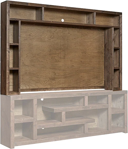 Aspenhome Mackenzie 97" Entertainment Hutch in Sandy Brown DPP1270H-SBR