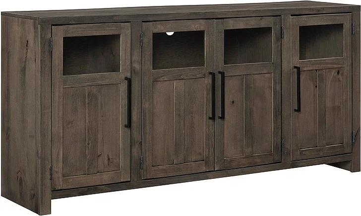 Aspenhome Finnegan Entertainment Console in Sandy Brown DTT1242-SBR