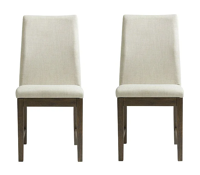 Elements International Dapper Dining Side Chair (Walnut) (Set of 2) DPR500SC