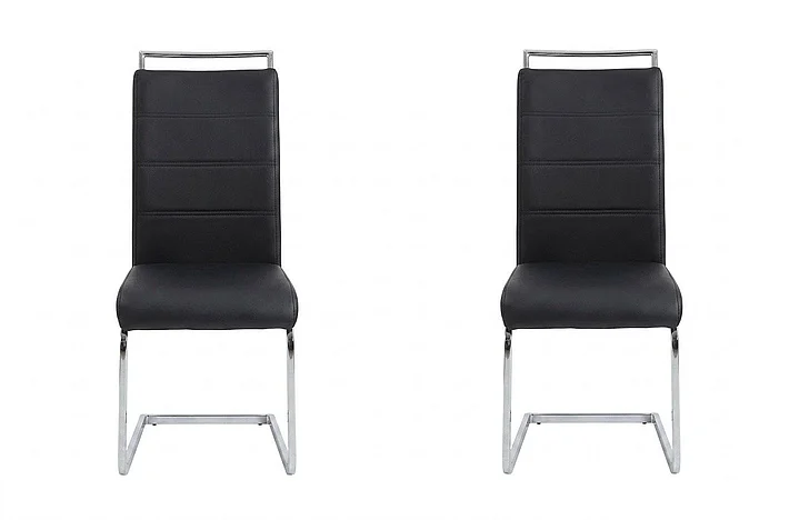 Sunset Trading Mantis Side Chair (Set of 2) in Black G5440-01