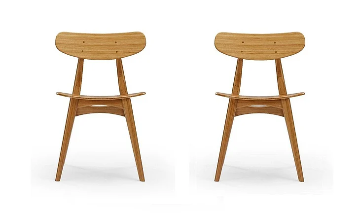 Greenington Cassia Dining Chair - Set of 2, Caramelized GCA001CA