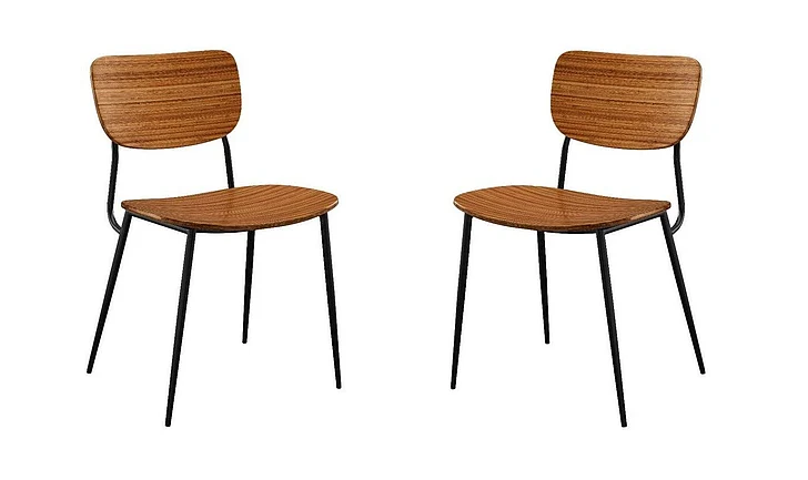 Greenington Soho Chair- Set of 2, Amber GSH0002AM
