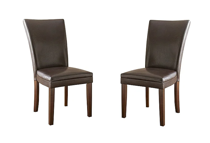 Steve Silver Hartford Side Chair in Brown (Set of 2) HF500BR