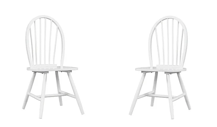 Homelegance Shelby Side Chair (Set of 2) in White 5923WS