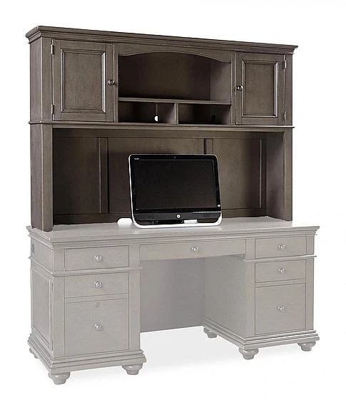Aspenhome Oxford Hutch in Peppercorn I07-317-PEP
