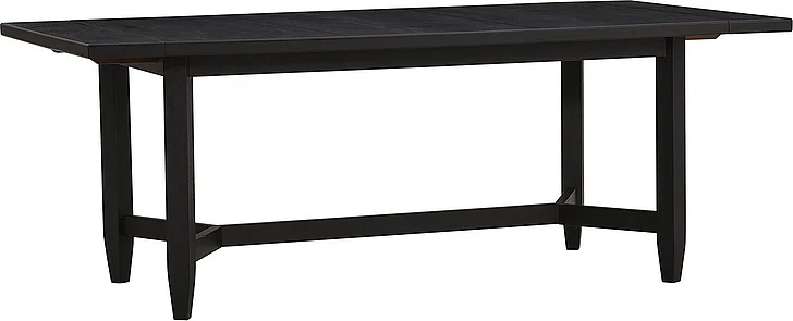 Aspenhome Camden Trestle Ext. Dining Table in Domino I631-6030
