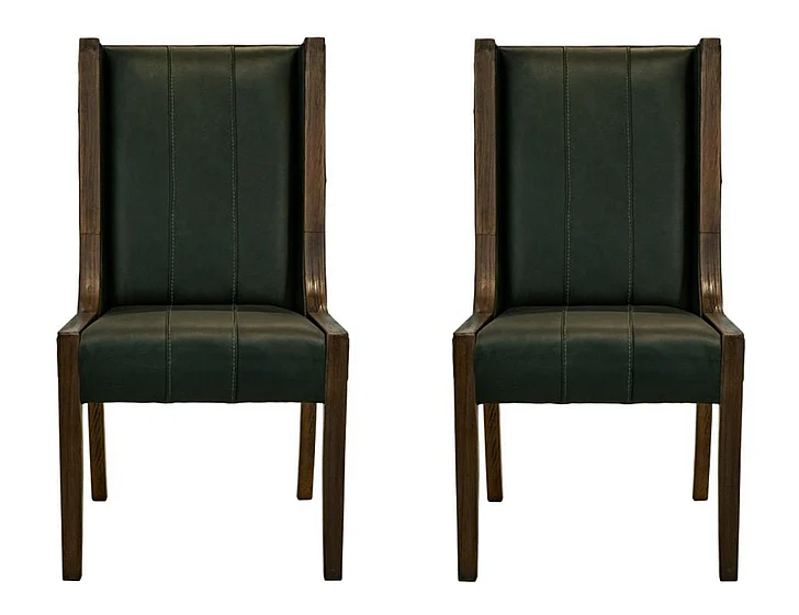 IFD Balam Upholstered Chair in Translucent Lacquer (Set of 2) IFD4222CHU
