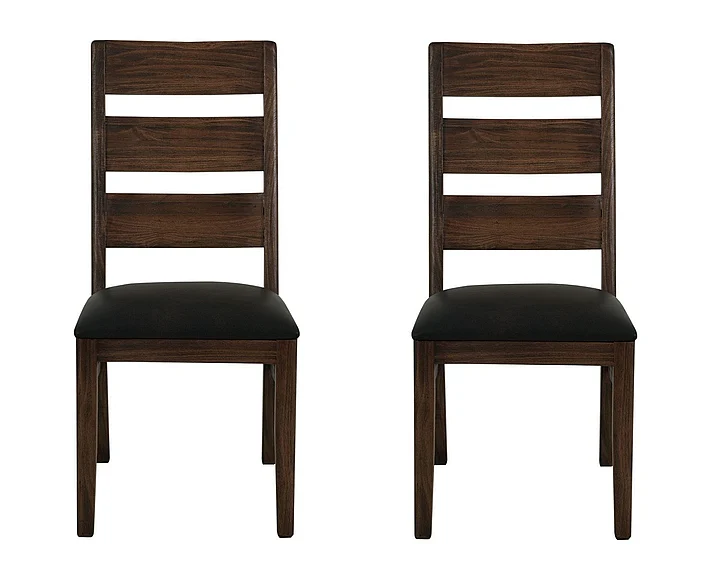IFD Riverwood Chair Brown (Set of 2) IFD8841CHR
