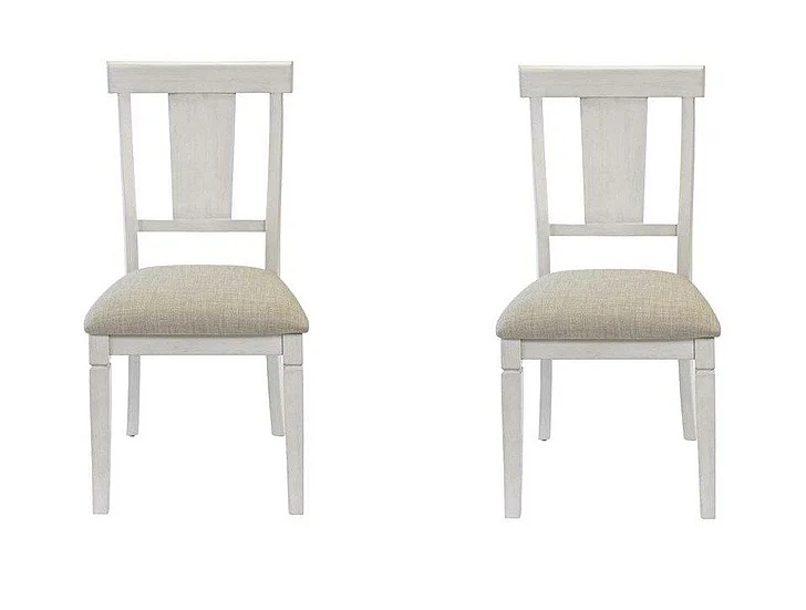 Martin Furniture Hartford Side Chair in Cream (Set of 2) IMHF70C CLOSEOUT