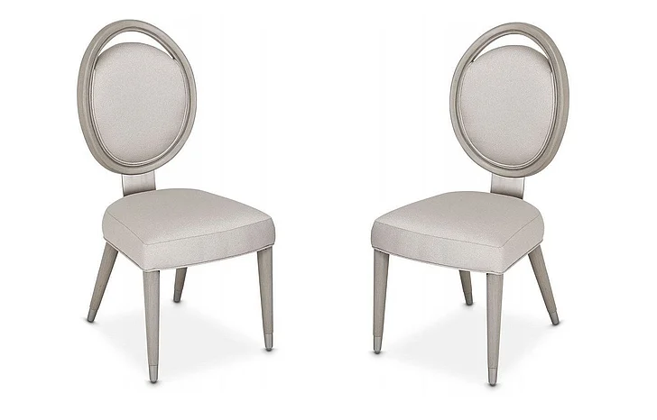 AICO Eclipse Side Chair (Set of 2) in Moonlight KI-ECLP003-135