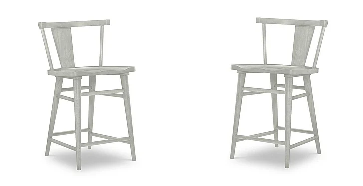 Legacy Classic Trisha Yearwood Splat Back Counter Height Chair in Bellflower TY4423-945V (Set of 2) PROMO
