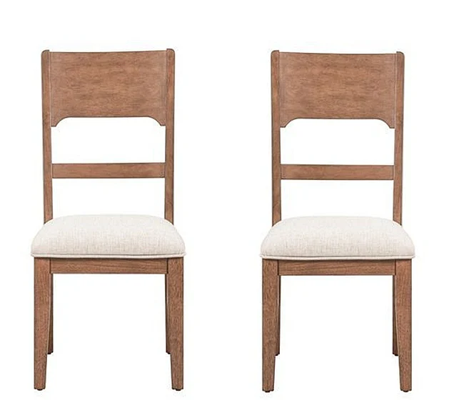 Liberty Furniture Harmony Side Chair in Brownstone 105-C9101S (Set of 2)