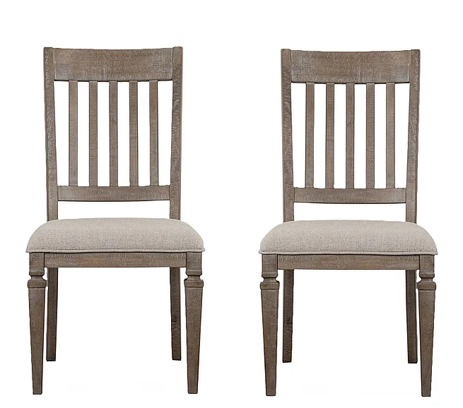 Magnussen Lancaster Dovetail Grey Upholstered Side Chair (Set of 2) D4352-62